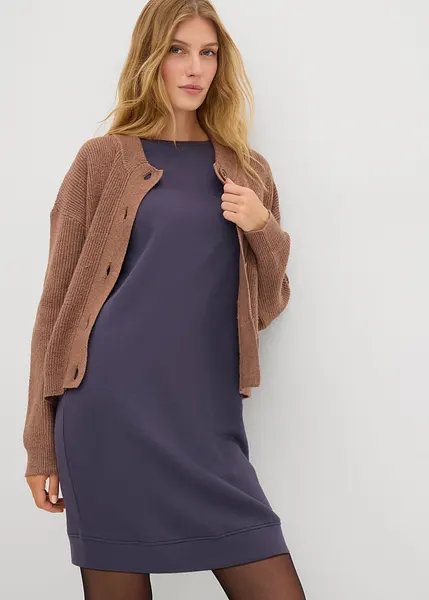 Sweatkleid Bonprix Pullover Kleid Strickkleider Kurzer Pullover