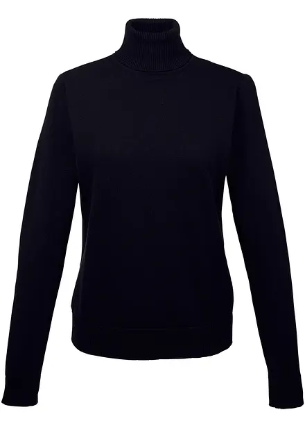 Pull col roulé