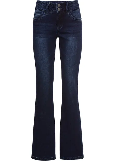 Bootcut Jeans High Waist, Shaping-Ultra-Soft