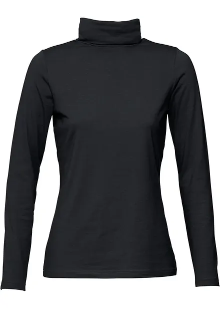 Sous-pull coton à col roulé