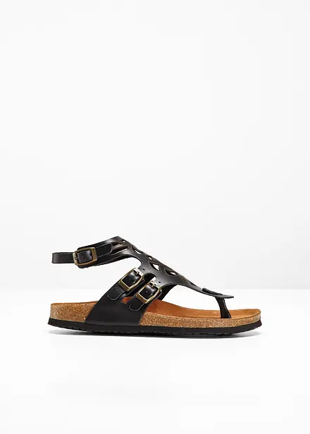 Sandales confortables en cuir