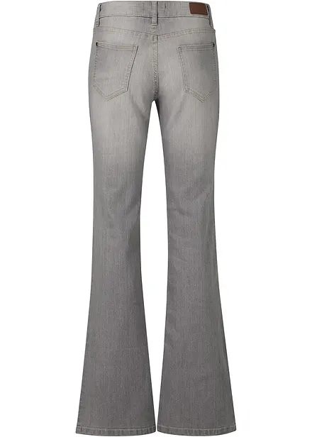 Bootcut Jeans Mid Waist, Komfort-Stretch