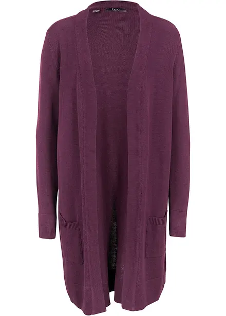 Longstrickjacke, Langarm