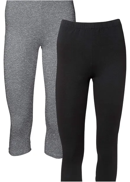 Capri-Leggings (2er-Pack)