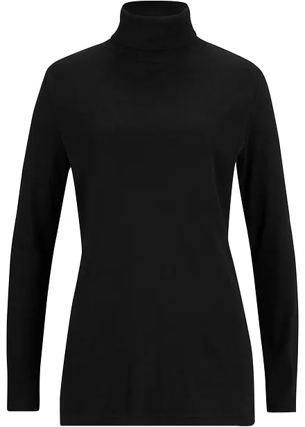 Langarmshirt aus reiner Baumwolle