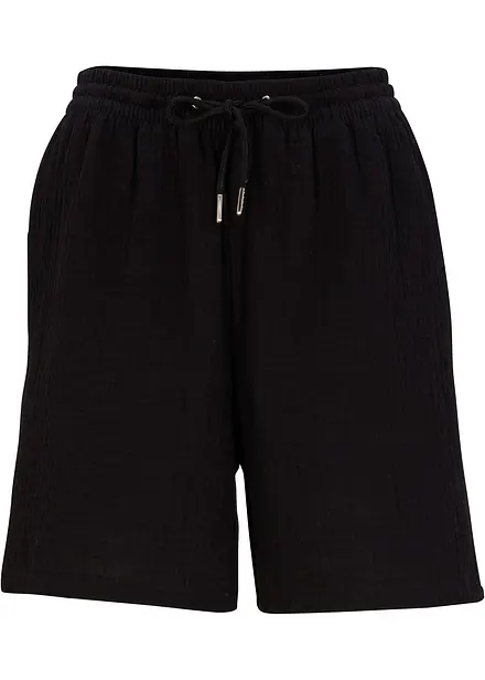 Shorts aus Musselin