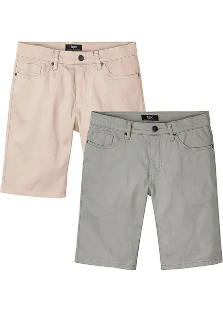 Stretch-Bermuda in Regular-Fit (2er Pack)
