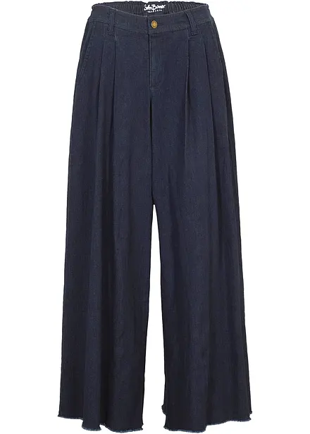 Wide-Leg-Jeans, Hosenrock
