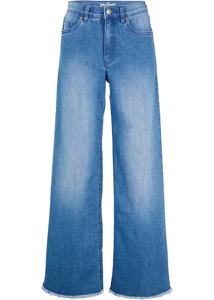Jean large taille haute