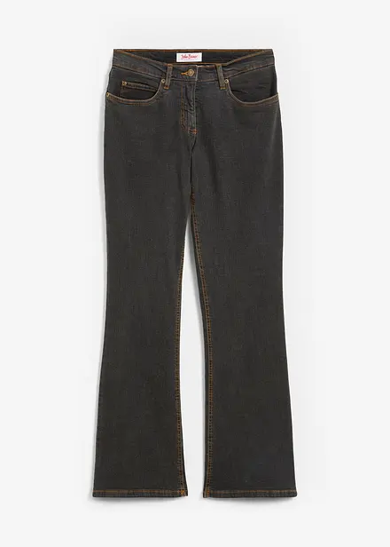 Jean bootcut taille haute, extensible