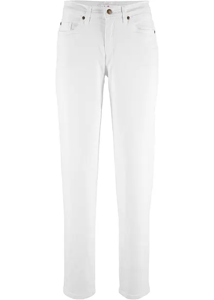 Jean Mom taille mi-haute, long