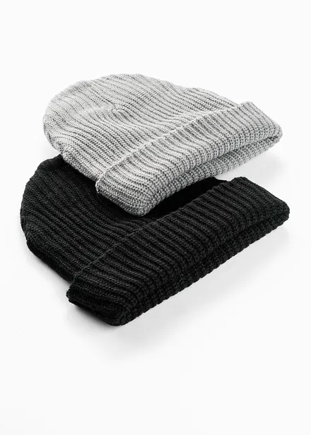 Strickmütze (2er Pack)