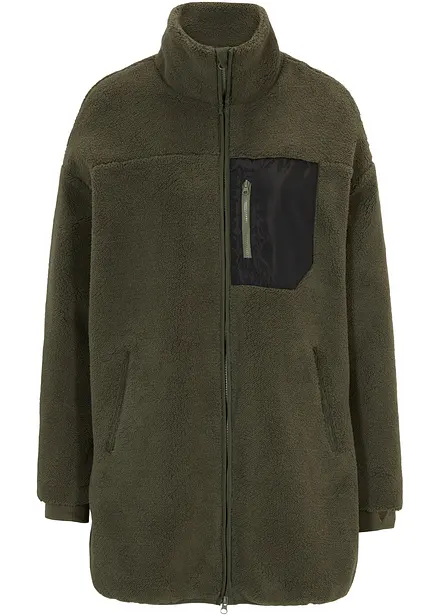 Veste en polaire peluche