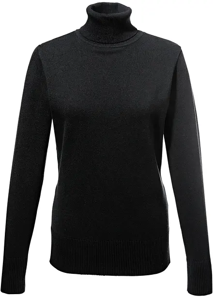 Basic Rollkragenpullover