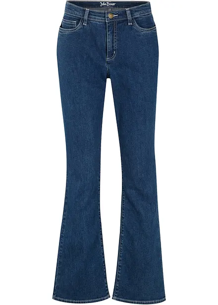 Bootcut Jeans Mid Waist, Bio-Baumwolle