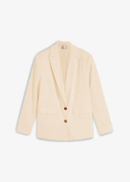 Lässiger Blazer mit recyceltem Polyester