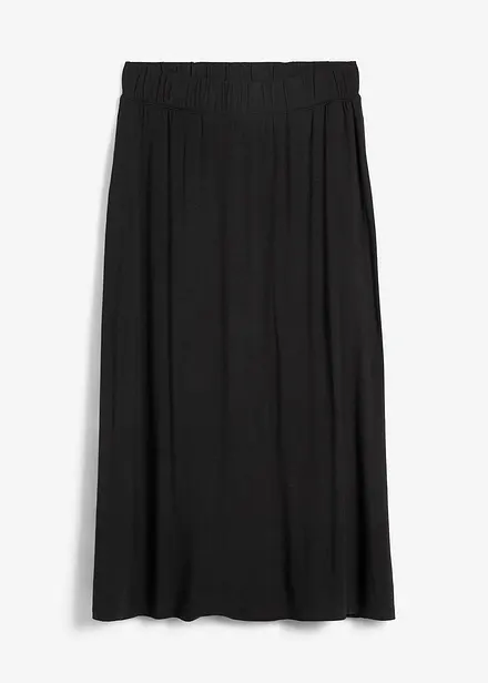 Jupe en jersey viscose extensible