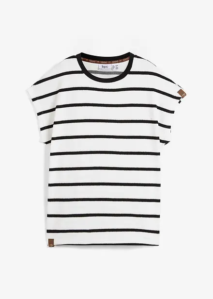 Shirt mit Streifen, kurzarm