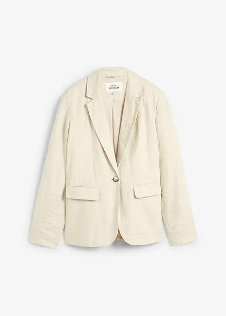 Blazer aus reinem Leinen