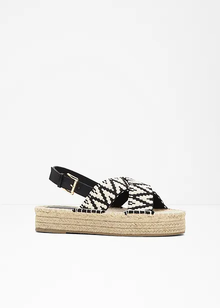 Plateau-Sandalen
