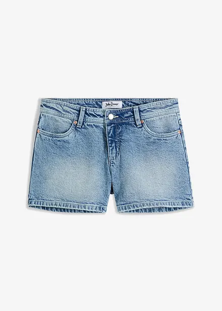 Short en jean, taille mi-haute
