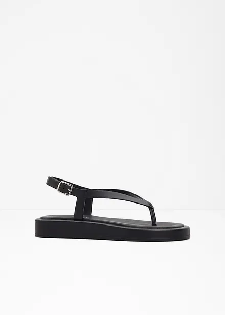 Sandales entredoigt en cuir