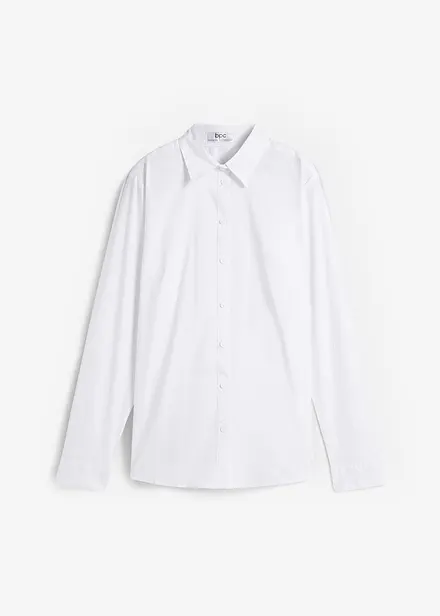 Stretchbluse, langarm