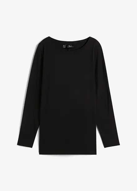 Langarm-Shirt mit reiner Bio-Baumwolle