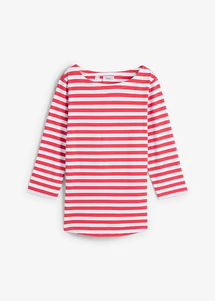 T-shirt à encolure bateau