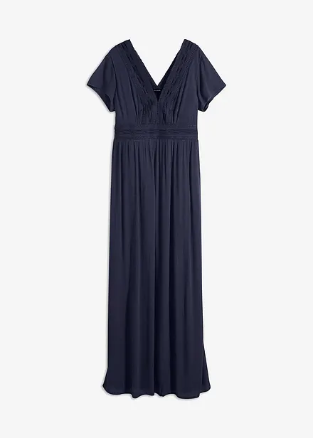 Maxikleid aus fließender Viskose