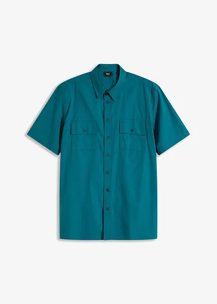 Chemise manches courtes 100 % coton