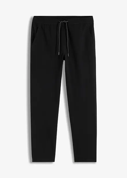 Chino extensible à taille élastiquée, droit et ample