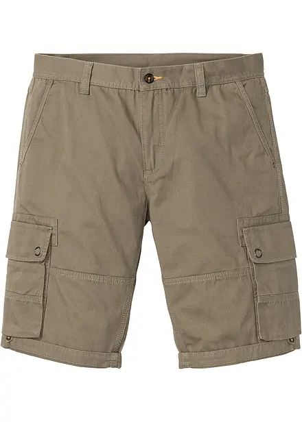 Bermuda cargo 100% coton, Regular