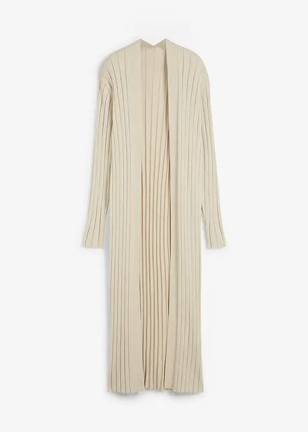 Strickmantel mit Seidenanteil