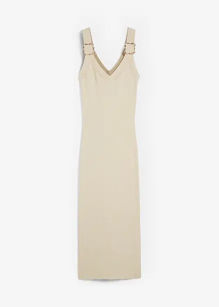 Strickkleid mit Seidenanteil