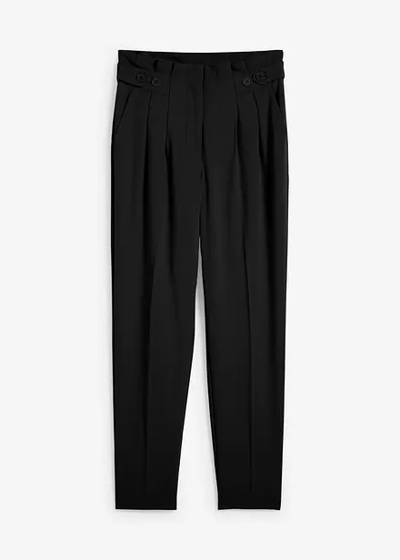 Pantalon paper bag taille haut