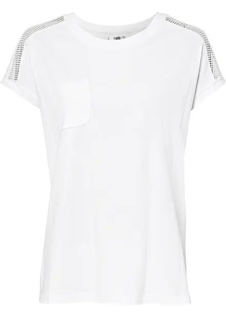 Lockeres Shirt mit Spitze