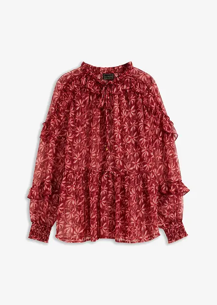 Blouse en mousseline