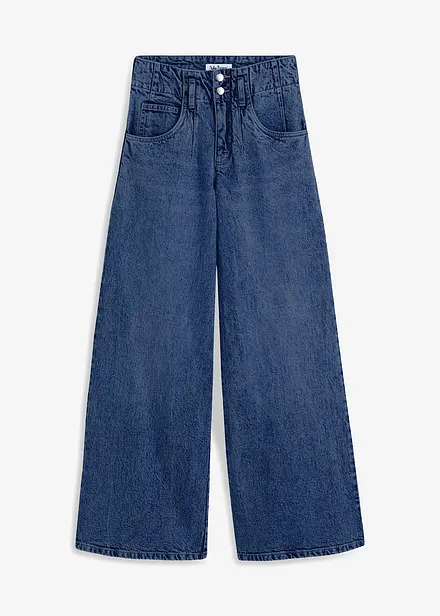 Jean large taille haute