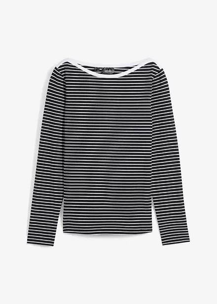 Langarmshirt mit reiner Bio-Baumwolle