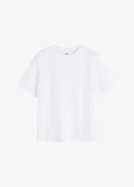 T-Shirt aus reiner schwerer Bio-Baumwolle