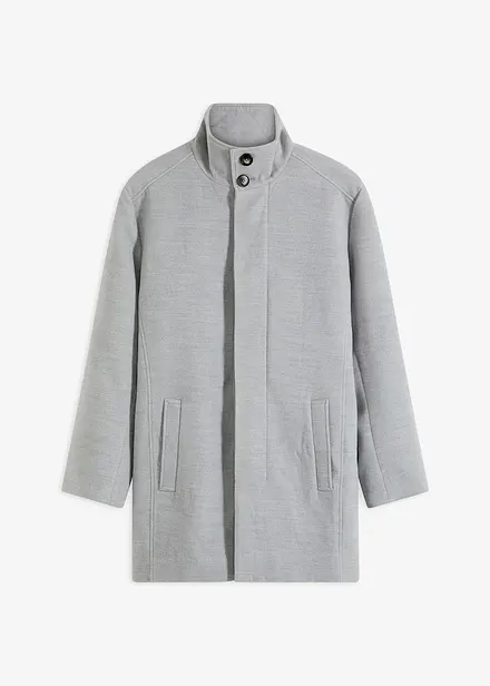 Manteau court, aspect laine