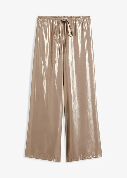 Hose aus glänzendem Satin