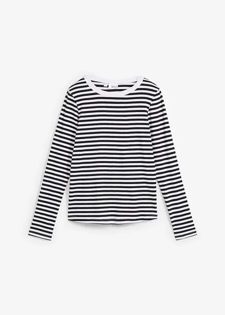 Langarmshirt aus reiner Bio-Baumwolle