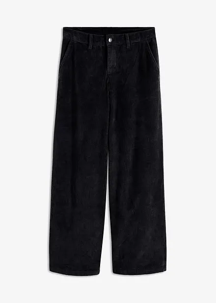 Pantalon ample en velours côtelé