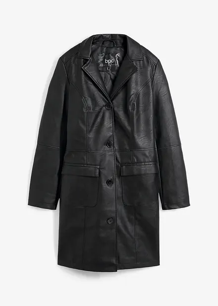 Manteau avec revers, cintré
