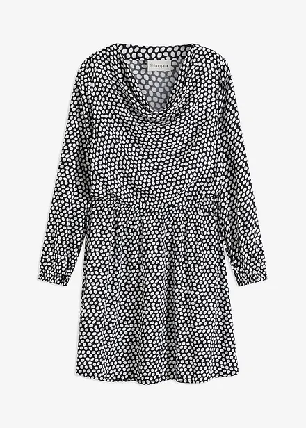 Robe en crêpe texturé
