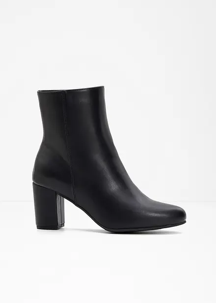 Stiefeletten mit Blockabsatz