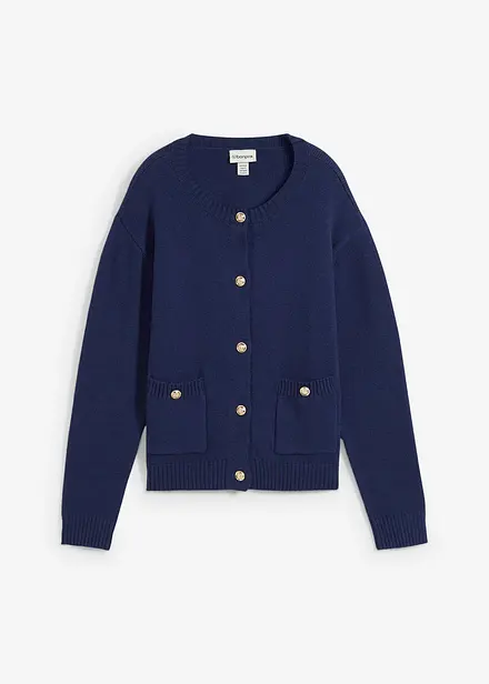 Gilet en maille avec poches