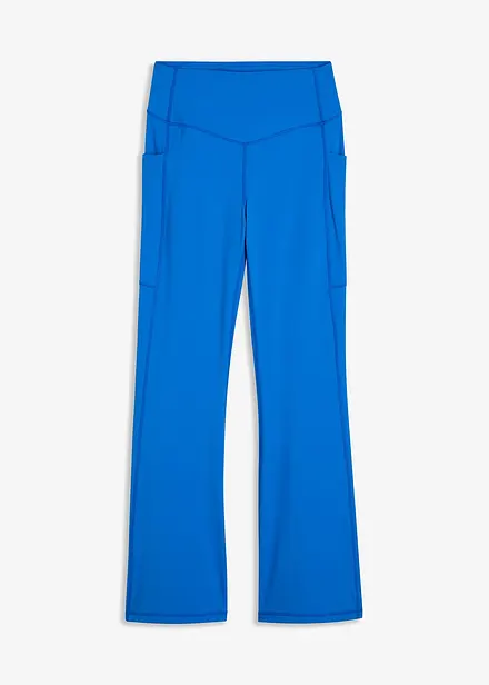 Legging sportif et confortable avec poche pour portable, évasé